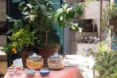 Cibo presso il bed & breakfast o nelle vicinanze