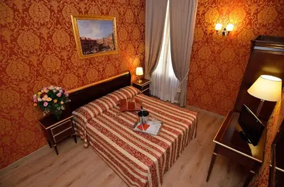 Letto o letti in una camera di Residenza Goldoni