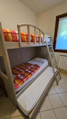 Letto o letti in una camera di Residence Sole e Mare appartamenti