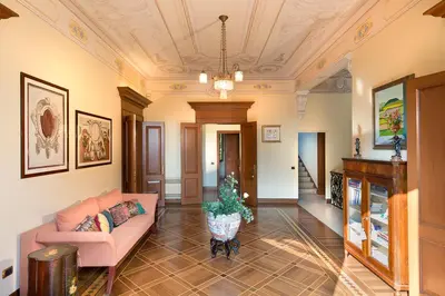 Area soggiorno di Villa Paola