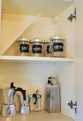 Set per la preparazione di tè e caffè presso Casa Felice