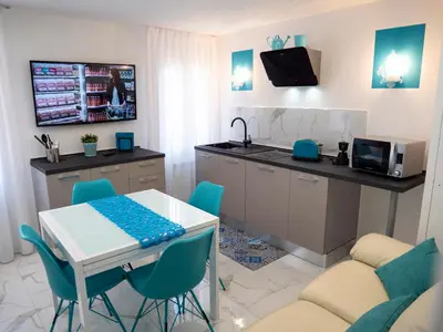 Cucina o angolo cottura di Appartamenti Vale Mare