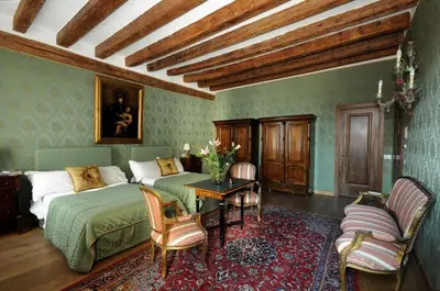 Letto o letti in una camera di Relais Alberti