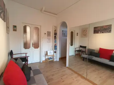 Area soggiorno di LA GUGLIA - Guglia House apartment-CANNAREGIO-VENEZIA
