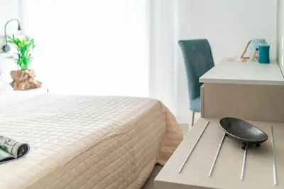 Letto o letti in una camera di Hotel Pigalle
