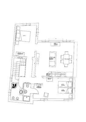 Planimetria di Appartamento Azzurro Two Bathrooms