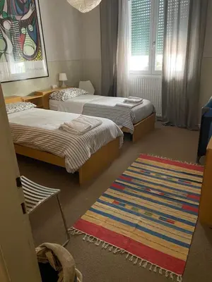 Letto o letti in una camera di living down town