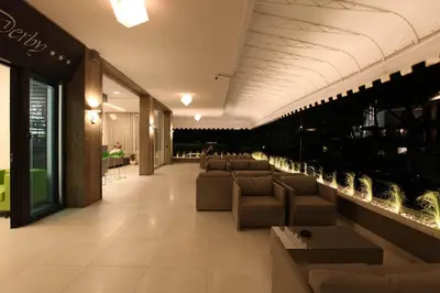 Area soggiorno di Hotel Derby S