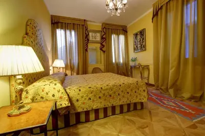 Letto o letti in una camera di Campanile alla Canonica (Design House)