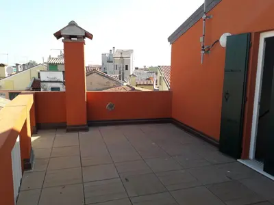 Balcone o terrazza di Mansarda Settimo Cielo