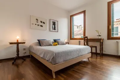 Letto o letti in una camera di Spirito Santo Canal View by LionHost