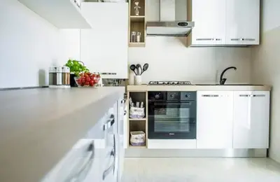 Cucina o angolo cottura di casa dei nonni