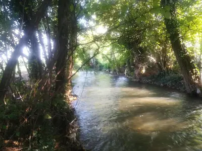 Paesaggio naturale nelle vicinanze del bed & breakfast