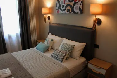 Letto o letti in una camera di B&B Fine Venice