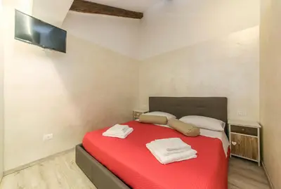 Letto o letti in una camera di Red Lion Guest House