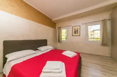 Letto o letti in una camera di Red Lion Guest House