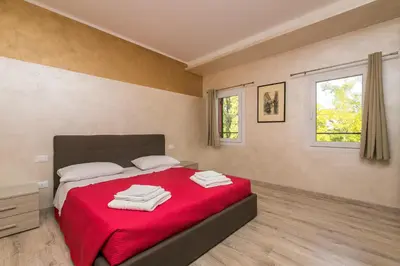 Letto o letti in una camera di Red Lion Guest House