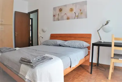 Letto o letti in una camera di Casa Sofocle
