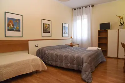 Letto o letti in una camera di Residence Al Bacareto