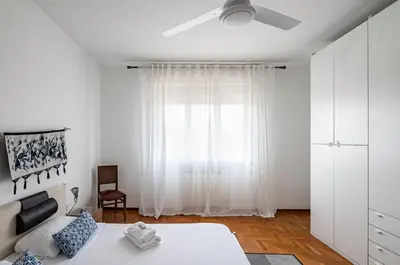 Letto o letti in una camera di GuestHost - Padova Terrace Flat