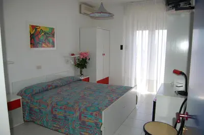 Letto o letti in una camera di Hotel Wally