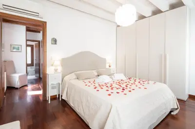 Letto o letti in una camera di Maison Valentina