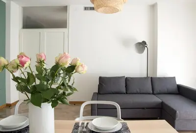 Area soggiorno di Piedaterre sulle Mura - Treviso to Venice