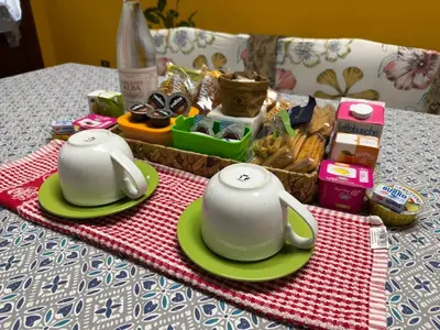 Cibo presso il bed & breakfast o nelle vicinanze