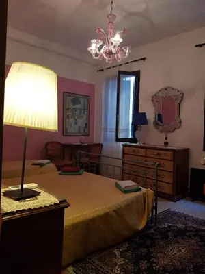Letto o letti in una camera di Fiabe Venice Rooms