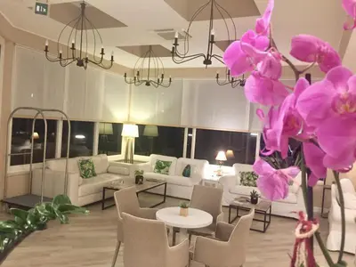 Area soggiorno di Hotel Nizza Frontemare Superior 3 Stelle