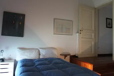 Letto o letti in una camera di Mimi's loft