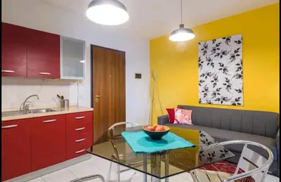 Cucina o angolo cottura di Yellow house