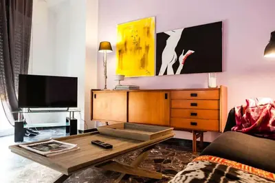 TV o dispositivi per l'intrattenimento presso The flat via roma 45