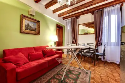Area soggiorno di San Marco Superior Apartments by Wonderful Italy