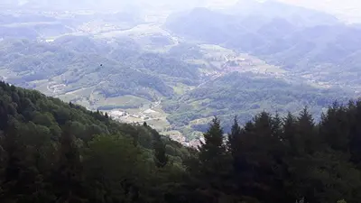 Paesaggio naturale nelle vicinanze dell'appartamento