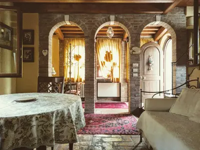 Area soggiorno di B&B Casa Camilla