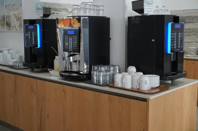 Set per la preparazione di tè e caffè presso Hotel Ideal Sottomarina