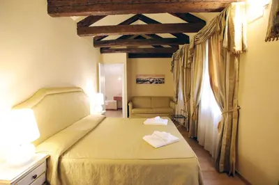 Letto o letti in una camera di Alla Vigna - Room Only
