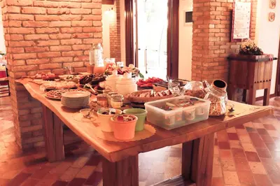 Cibo presso l'agriturismo o nelle vicinanze