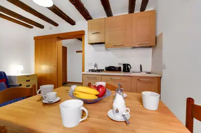 Cucina o angolo cottura di B&B Giardini