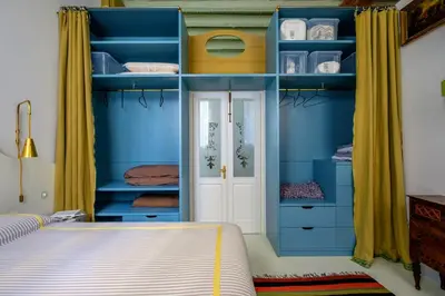 Letto o letti in una camera di Ca' del Ramo d'oro
