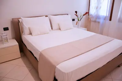 Letto o letti in una camera di Ca' De L'Ogio