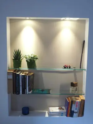 Biblioteca nell'appartamento