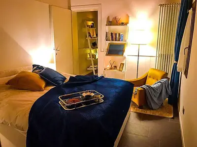 Letto o letti in una camera di Papere e Tulipani