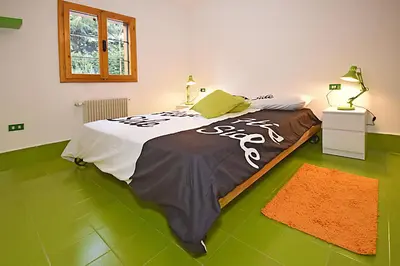 Letto o letti in una camera di Design cottage Treviso