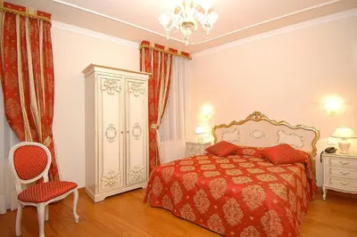 Letto o letti in una camera di Hotel San Luca Venezia