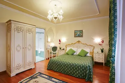 Letto o letti in una camera di Hotel San Luca Venezia