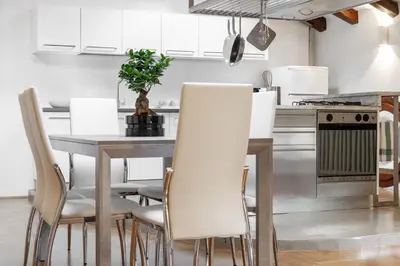 Cucina o angolo cottura di ATTIC FLOOR VENICE APARTMENT