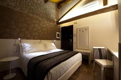Letto o letti in una camera di Villa Solaris Hotel & Residence
