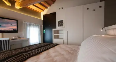 Letto o letti in una camera di Villa Solaris Hotel & Residence